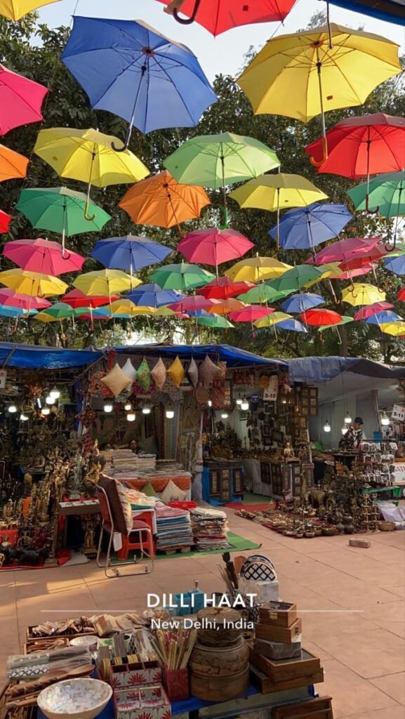 dilli haat handicraft shopping in delhi